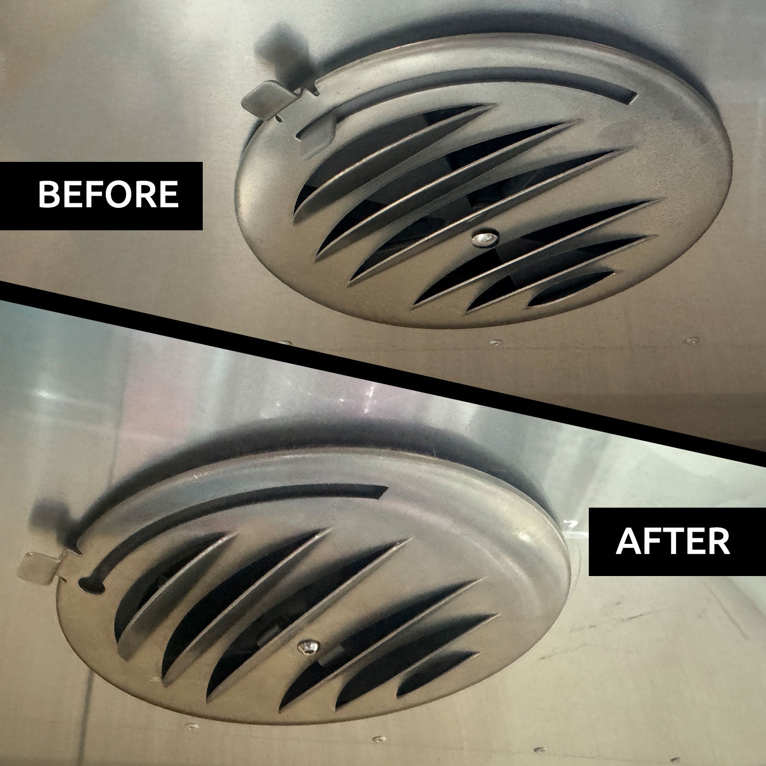 Vent Grill Before and After