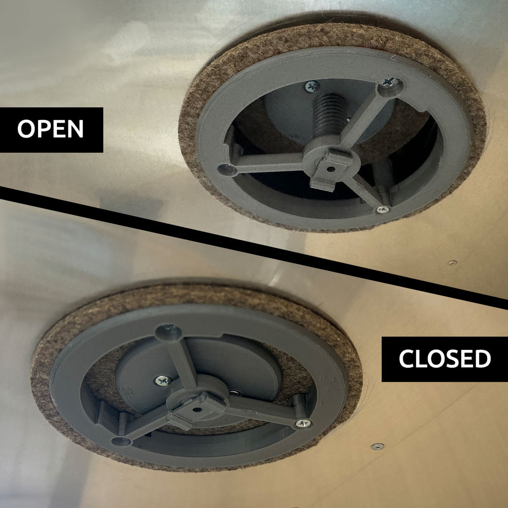 Air Vent Upgrade Kit - With Damper (For Airstream Trailers) – Upstream ...